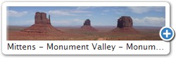 Mittens - Monument Valley - Monument Drive -  Usa